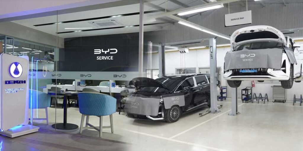 10 Bengkel Resmi DENZA Diaktifkan di Dealer BYD